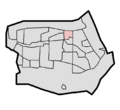 Location of Dorpzicht district in Barendrecht