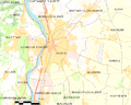 Map commune FR insee code 26362