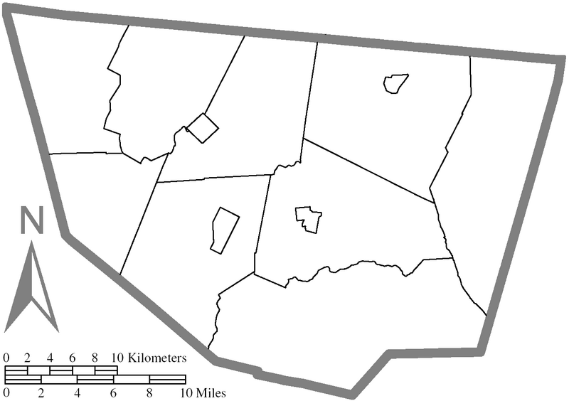 Map of Sullivan County, Pennsylvania All Blank.png