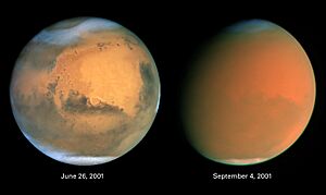 Mars duststorm