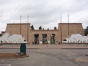 Memphis Zoo Entrance