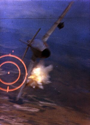 MiG-17 shot down by F-105D 3 June 1967