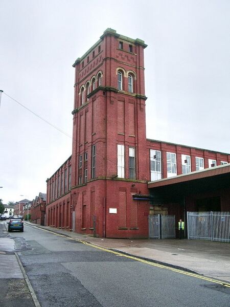 Miller Brook Mill, Miller Street, Heywood - geograph.org.uk - 939300