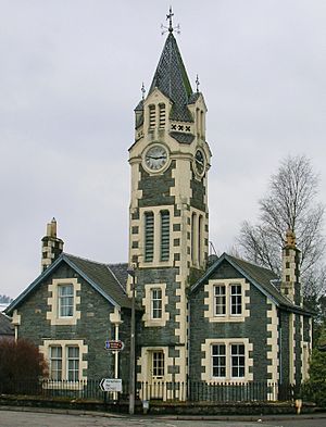 Moniaive clock tower