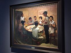 National Language Class (1959) by Chua Mia Tee, National Gallery Singapore (23831641090)