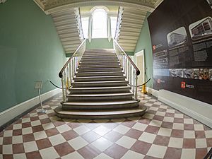 National Museum of Ireland - Natural History stone staircase