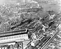 New York Navy Yard aerial photo 1 in April 1945