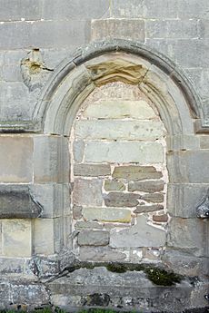 North Door of St Bartholomew's Church in Tong, Shropshire