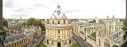 Panorama St Mary the Virgin tower