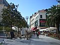Pedestrian street in Biarritz