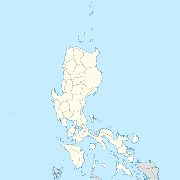 Philippines location map (Luzon)