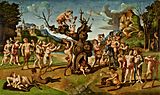 Piero di Cosimo The Discovery of Honey by Bacchus about 1499