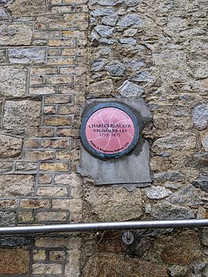 Plaque to Charles Blacker Vignoles 01