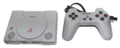 PlayStation Classic Konsole + Controller (transparenter Hintergrund)