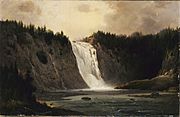 RobertDuncanson-Waterfall Mont Morency 1864