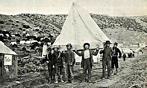 Rochester nv 1913 tent move