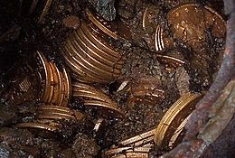 Saddle Ridge Hoard coins and dirt.jpg