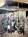Samurai wearing kusari katabira (chain armor)