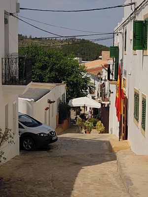 The village of Sant Joan de Labritja