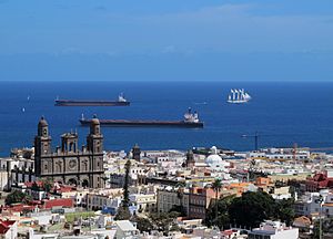 Ship - Juan Sebastián de Elcano de Las Palmas de Gran Canaria (10 March, 2013)