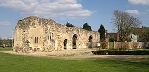 St. Oswald's Priory, Gloucester south side