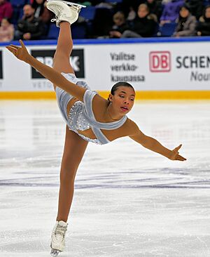 Starr Andrews at the 2019 CS Finlandia Trophy