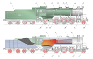 Steam locomotive scheme new