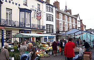 Street Market-Louth - geograph.org.uk - 697817