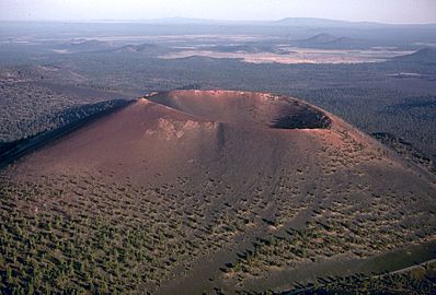 Sunset Crater aerial
