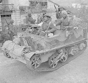 The British Army in Italy 1943 NA9807