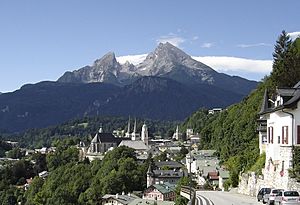 Berchtesgaden and the Watzmann in 2010