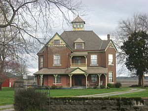 Thomas J. and Caroline McClure House, a historic site in the village