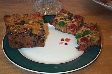 Traditional fruitcake