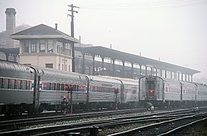 Two Amtraks in Oakland, CA in December 1980 - 3 Photos (31244234655)