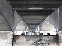 Underside Waterloo Bridge