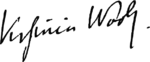 Virginia Woolf signature.svg