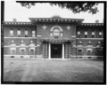 WEST FACADE - St. Elizabeths Hospital, K Building, 2700 Martin Luther King Jr. Avenue, Southeast, Washington, District of Columbia, DC HABS DC,WASH,221E-2