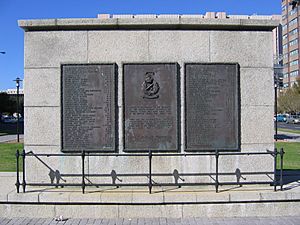 WWII SATS General Botha Memorial Plaque, Cape Town