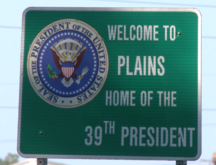 Welcome to Plains Home of the 39th President