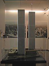 Wtc model at skyscraper museum