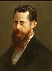 'Self-portrait' (1877) by José María Velasco - Museo Nacional de Artes - Mexico 2024