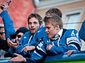2011 IIHF World Championship gold medal celebrations in Helsinki – Mikael Granlund