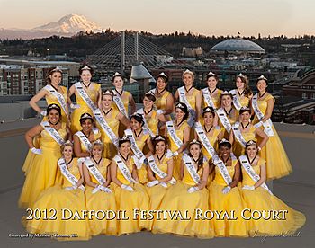 2012 Daffodil Festival Royal Court