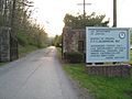 Alderson Federal Prison Camp entrance