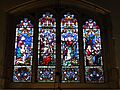 All Saints church, Kingston upon Thames, glass