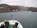 Approaching Mallaig harbour by ferry