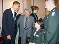 Barack Obama, Daniel Akaka, and Tammy Duckworth