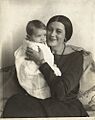 Barbara La Marr and son Marvin, 1922