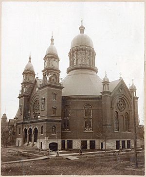 Basilica of Saint Stanislaus Kostka, circa 1900