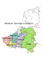 Belgian Medieval Dioceses